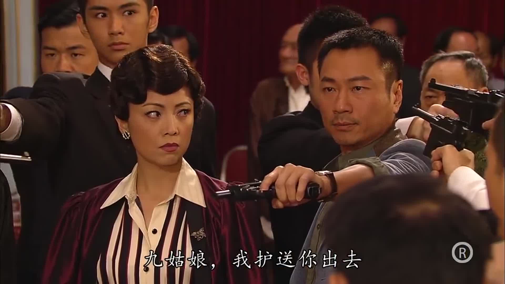 义海豪情:刘醒为九姑娘单枪匹马挑战东泰三千门生,霸气!