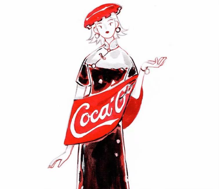可口可乐拟人化动漫图片