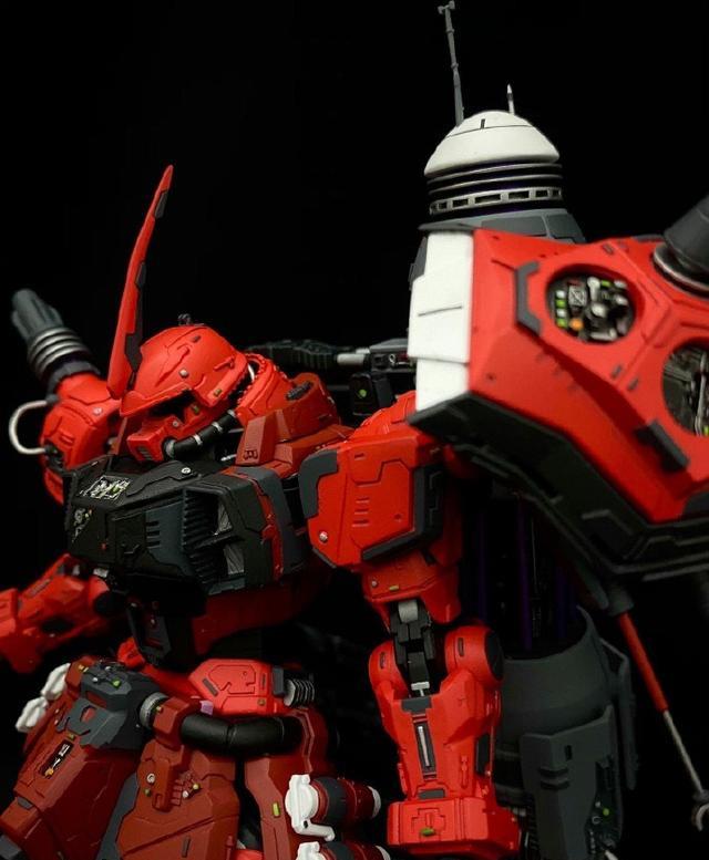 武器背包变主体细节改造扎古勇士