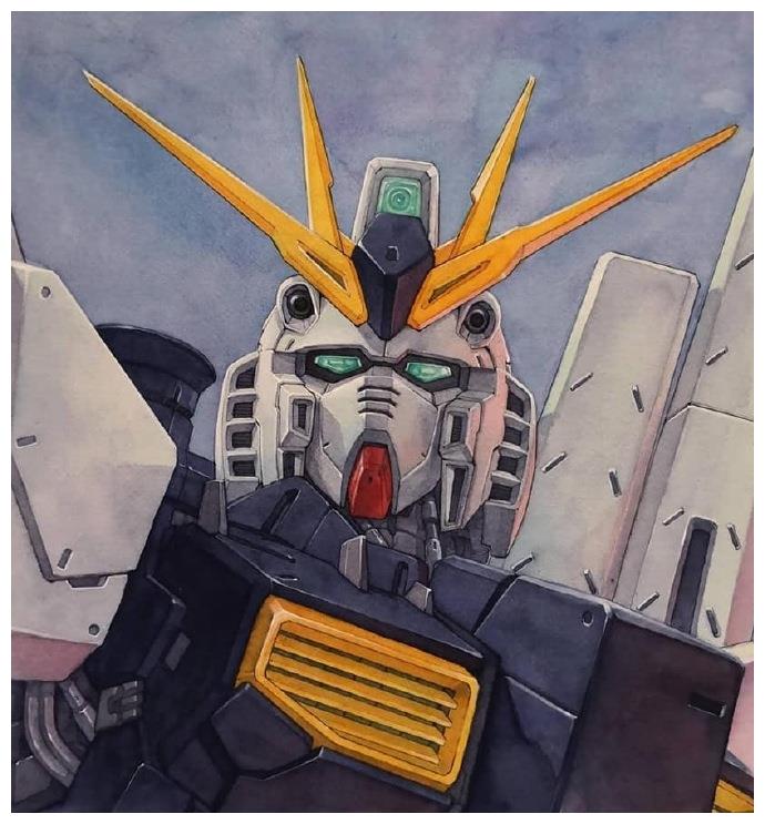 手绘风格高达头像,哪张是你的最爱?__财经头条