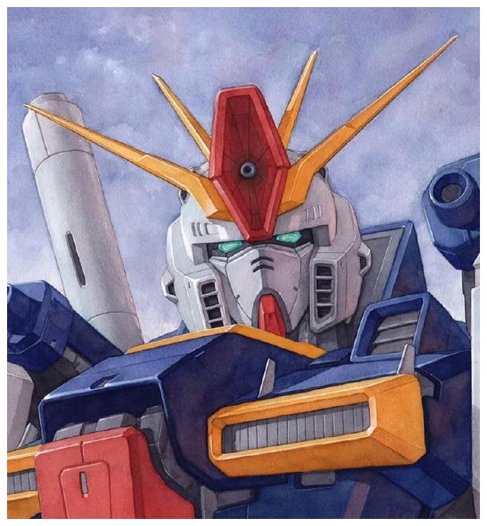 手绘风格高达头像,哪张是你的最爱?__财经头条