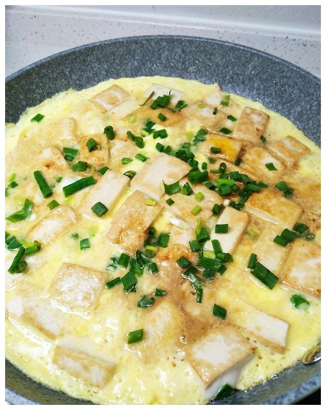 厨房小白的第47道美食:嫩豆腐煎鸡蛋__财经头条
