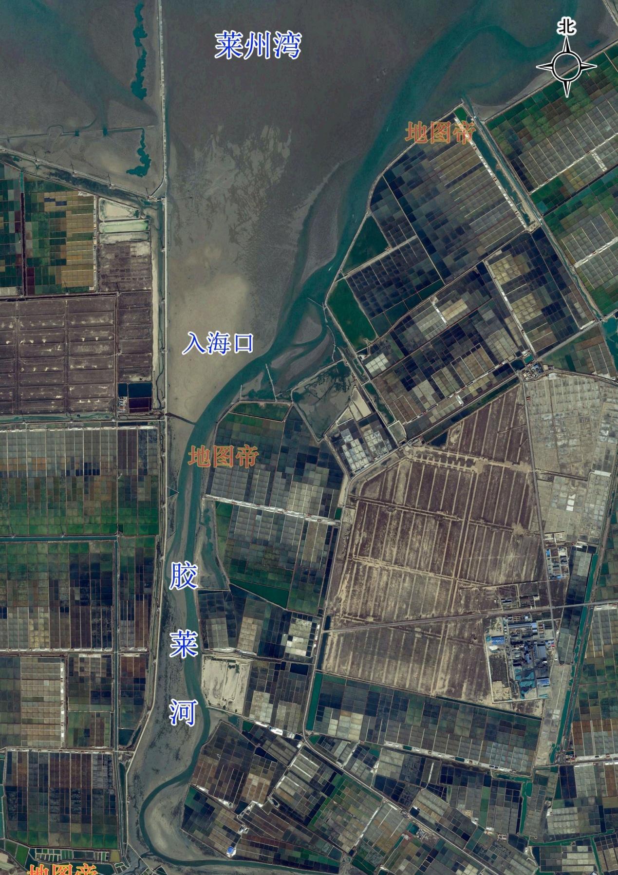 胶莱运河遗址图片