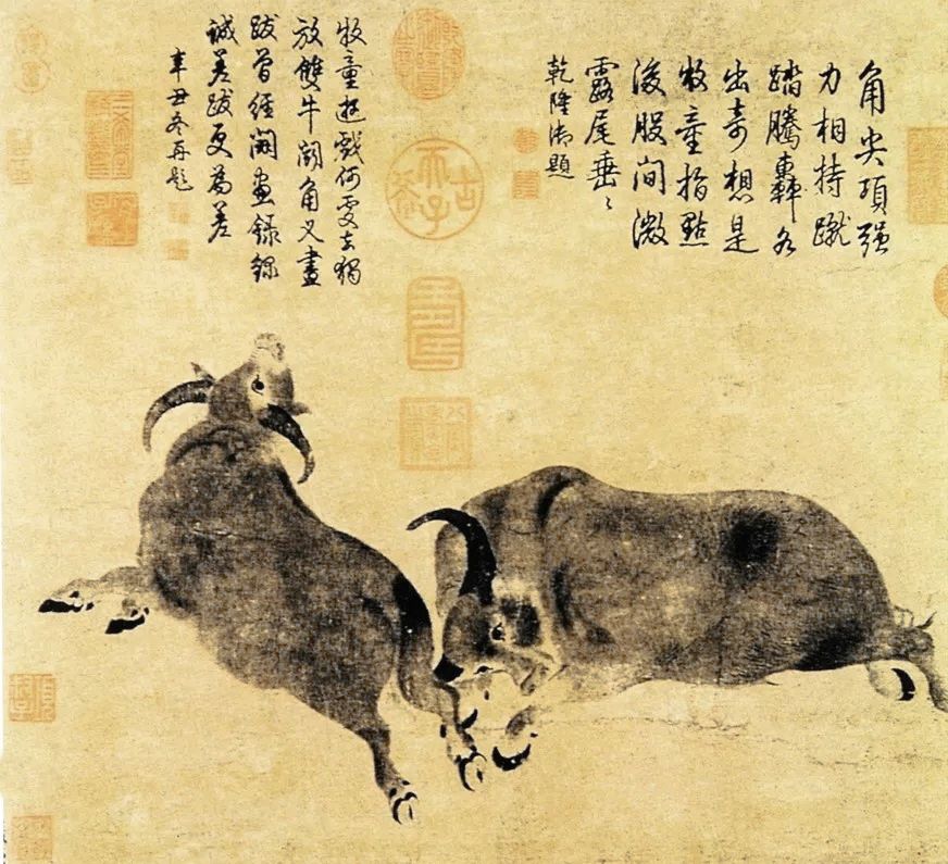 俯首孺子|国画名家爱画牛!