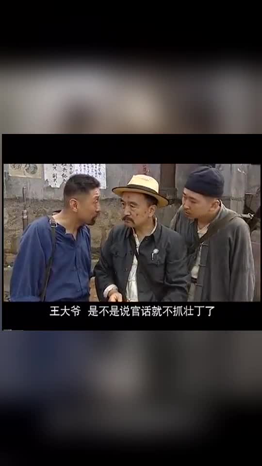 王保长新篇保长不仅抓壮丁还规定村民说官话不然一律罚大