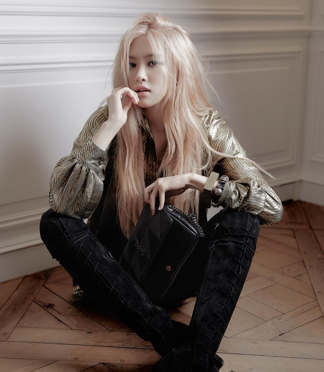 blackpink成员rose最新画报合集,这就是真人芭比啊,太美了