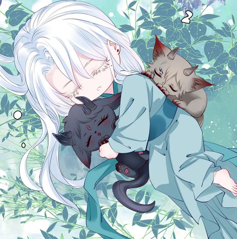 魔尊要抱抱漫画老父亲rua夜漓离朱的夙愿达成了