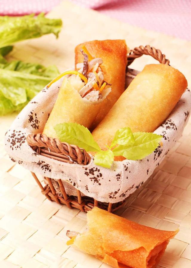 三丝炸春卷无论这个春天有多短属于春天的美食都要慢慢享用
