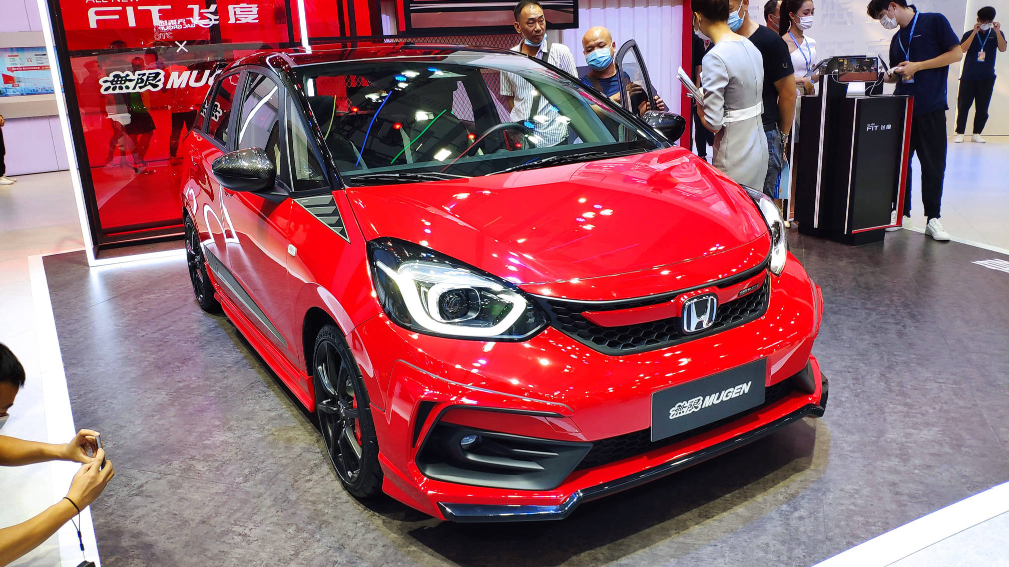 2020年广州车展:本田飞度无限mugen改装版实车