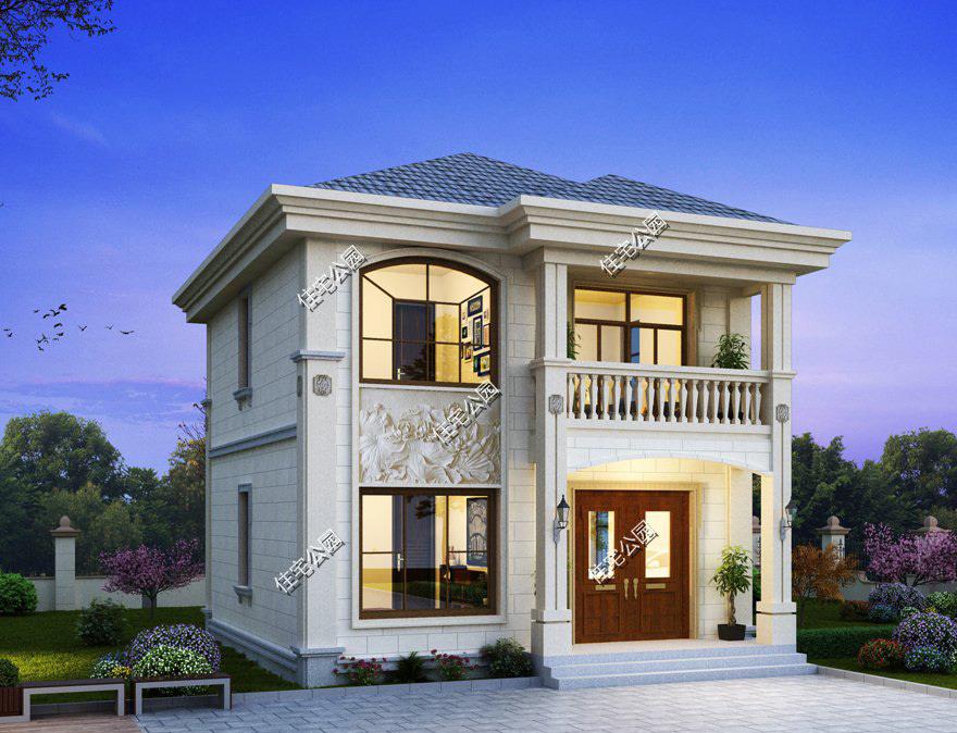 18万起建占地不足100平的农村别墅设计你家适合哪套