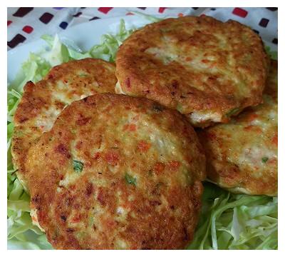 爱乐甜夏日轻质甜蜜 鸡肉豆腐饼