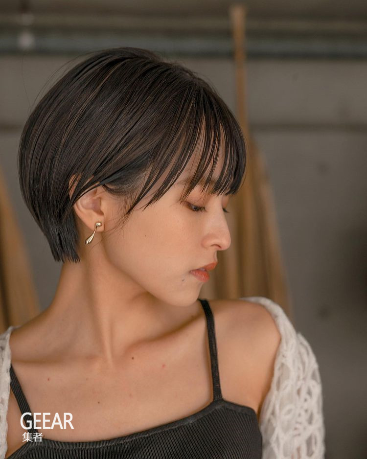 日本女生的3种不同短发哪个发型适合你