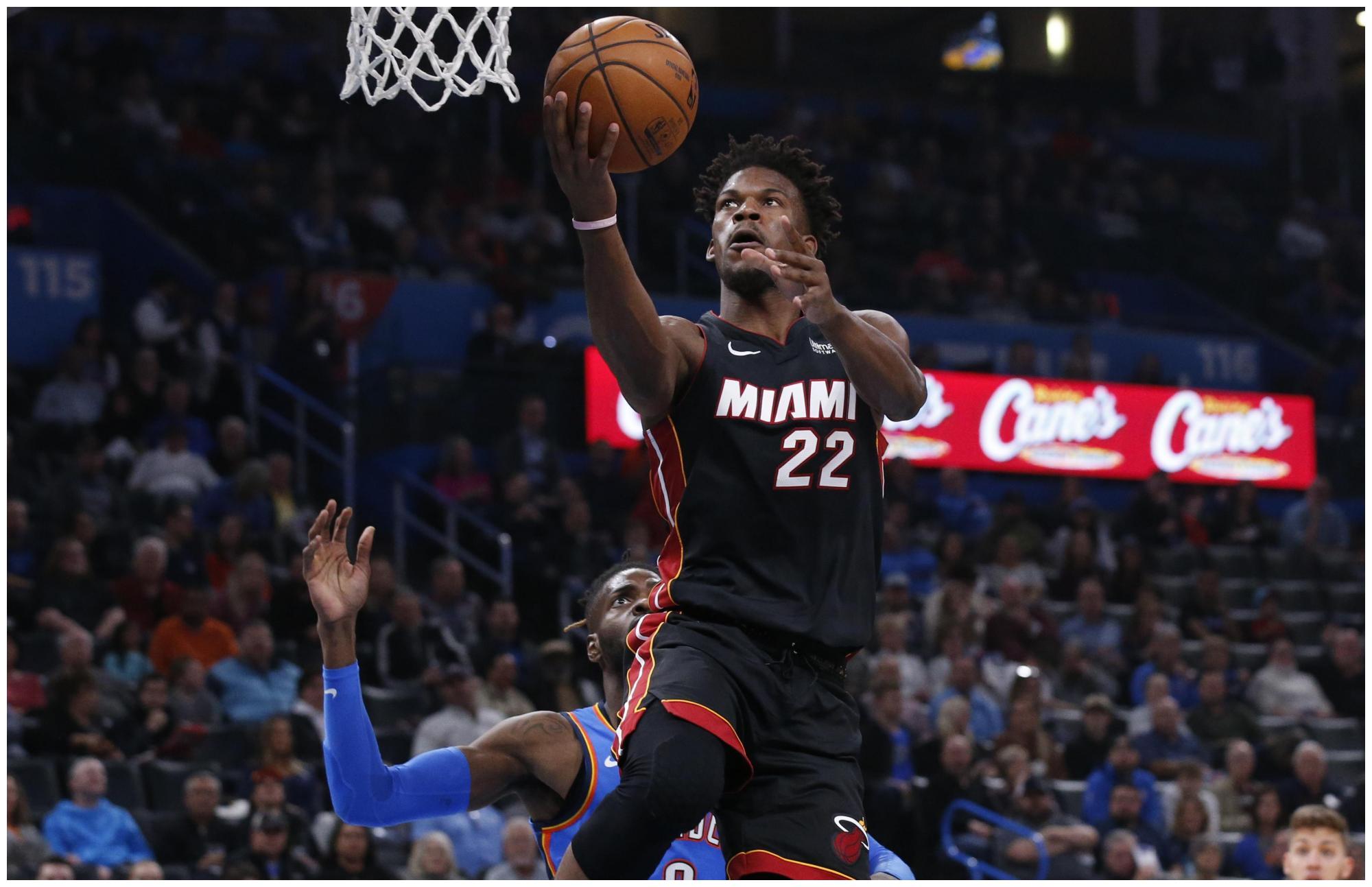 巴特勒:我很开心,nba联盟最好球星都身穿热火球衣!