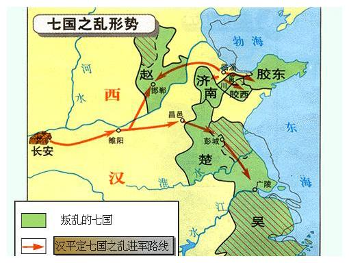 到了汉景帝时代,中央皇权与诸侯国王权之间的矛盾依旧存在,并且有加重