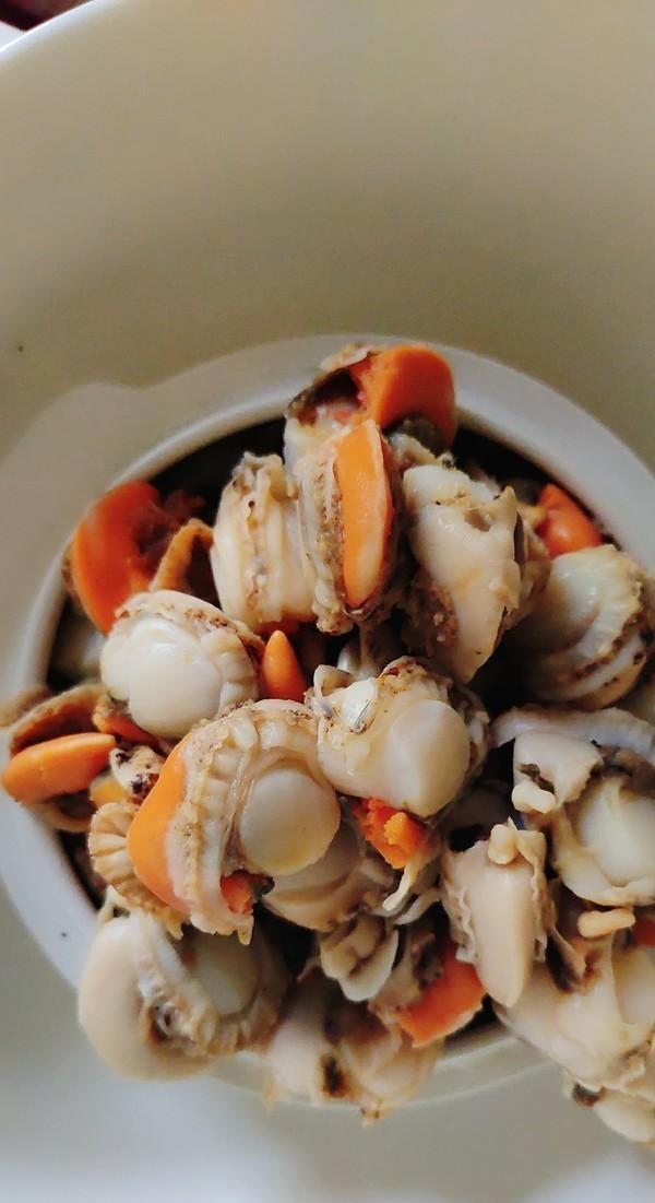 一勺油,一勺鸡精,一点糖,一勺郫县豆瓣混合配料:by瓶1318红烧干贝