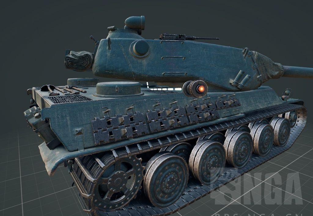 坦克世界大家看看一个弟弟玩家的amxm41954买后感