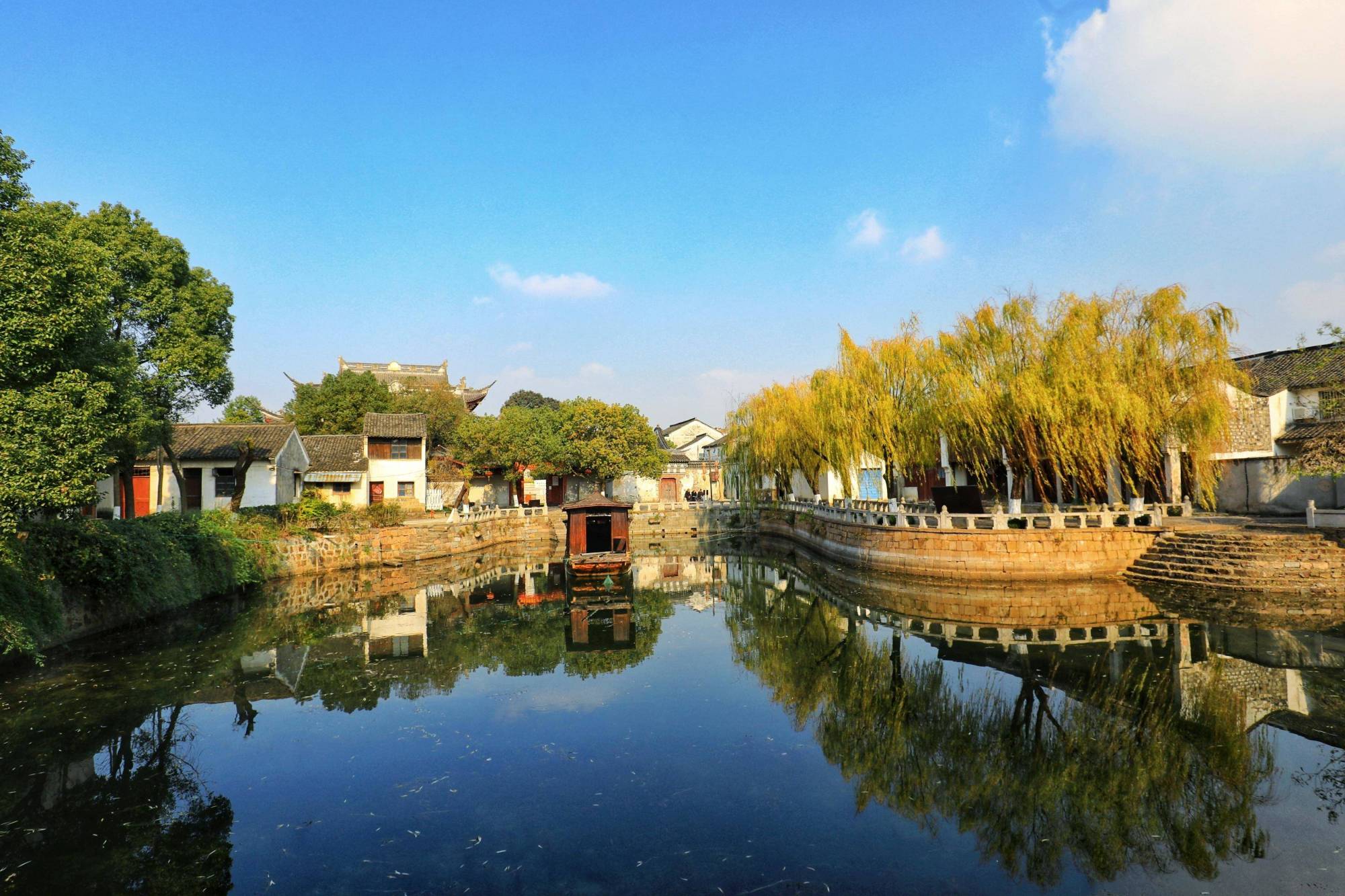 莽莽芦荻洲——古村荻港半日闲