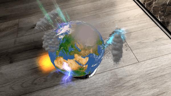 虚拟现实初体验ar地球仪彻底火了小孩启蒙教育绝不能落后