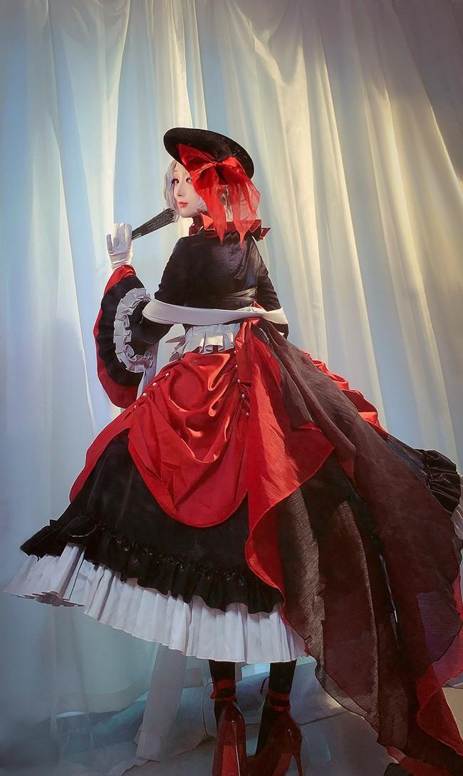 第五人格红夫人仲夏茶会cosplay