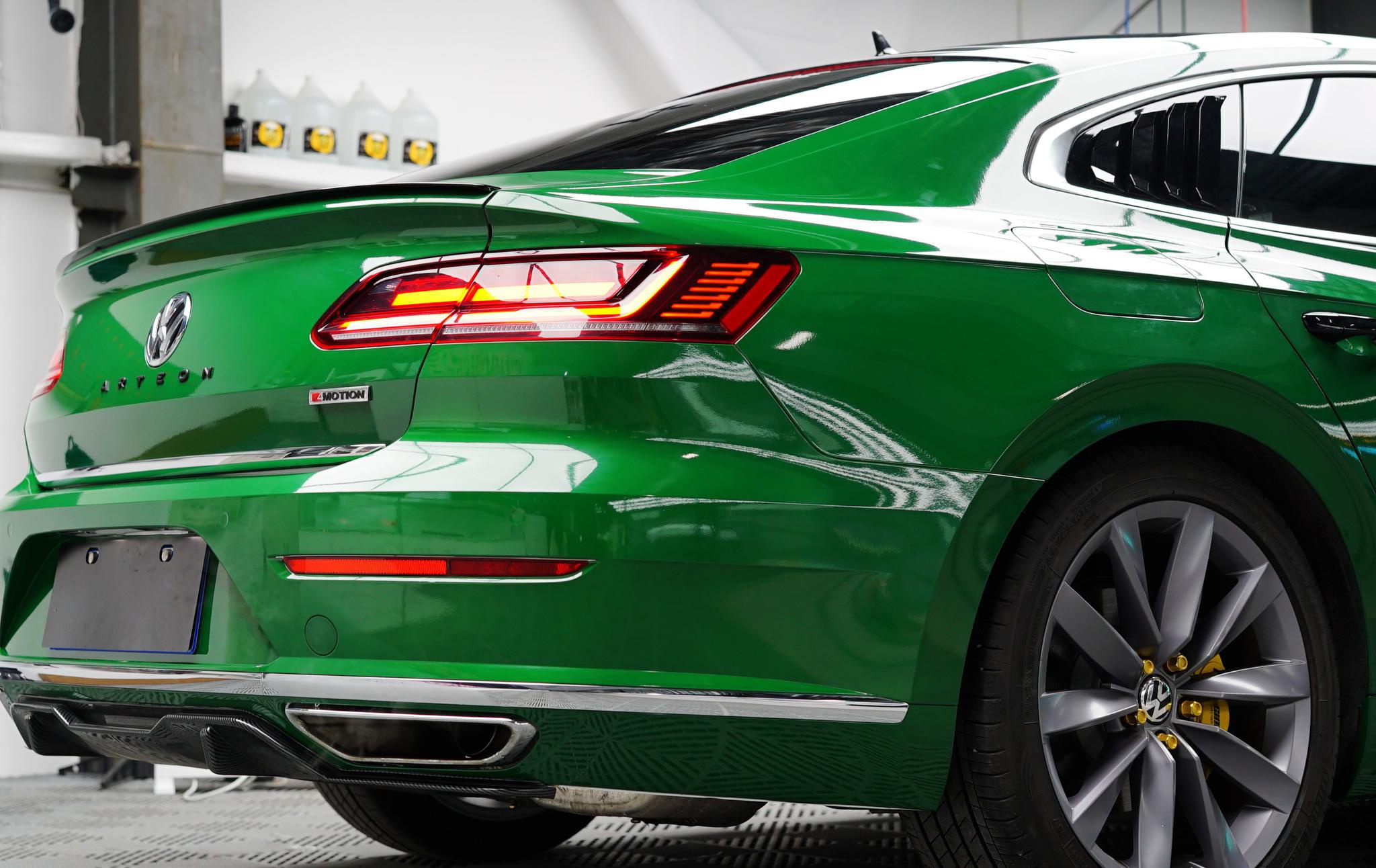 爱尔兰绿色的大众cc:来年的大众嘉年华我也参加-新浪汽车