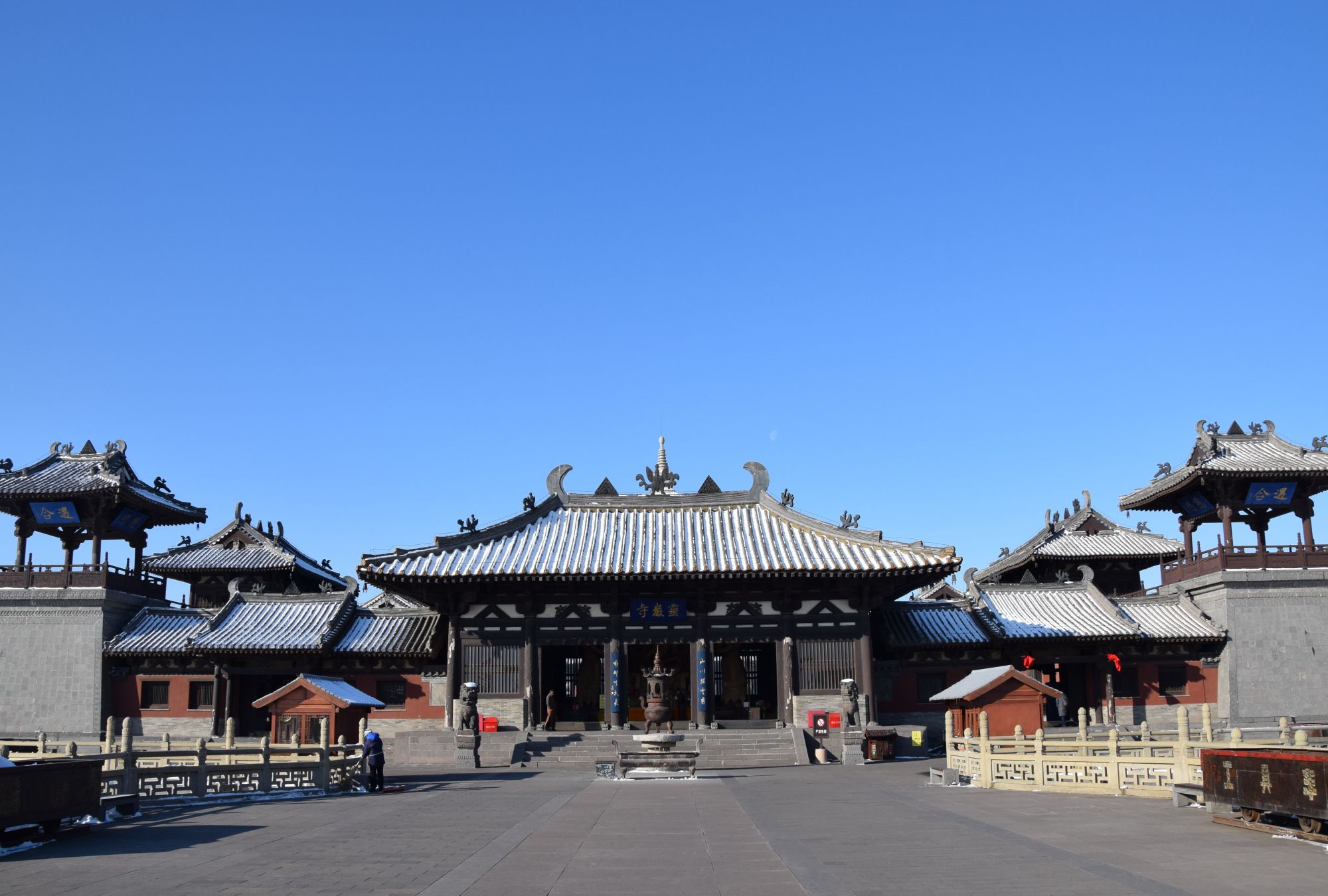 云冈石窟边上的灵岩寺,你们去过吗?_高清图集_新浪网