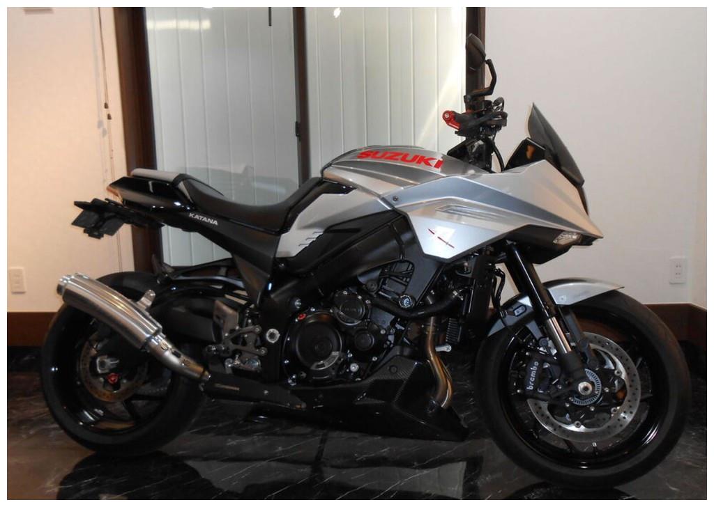 现代感十足的铃木刀摩托车__财经头条