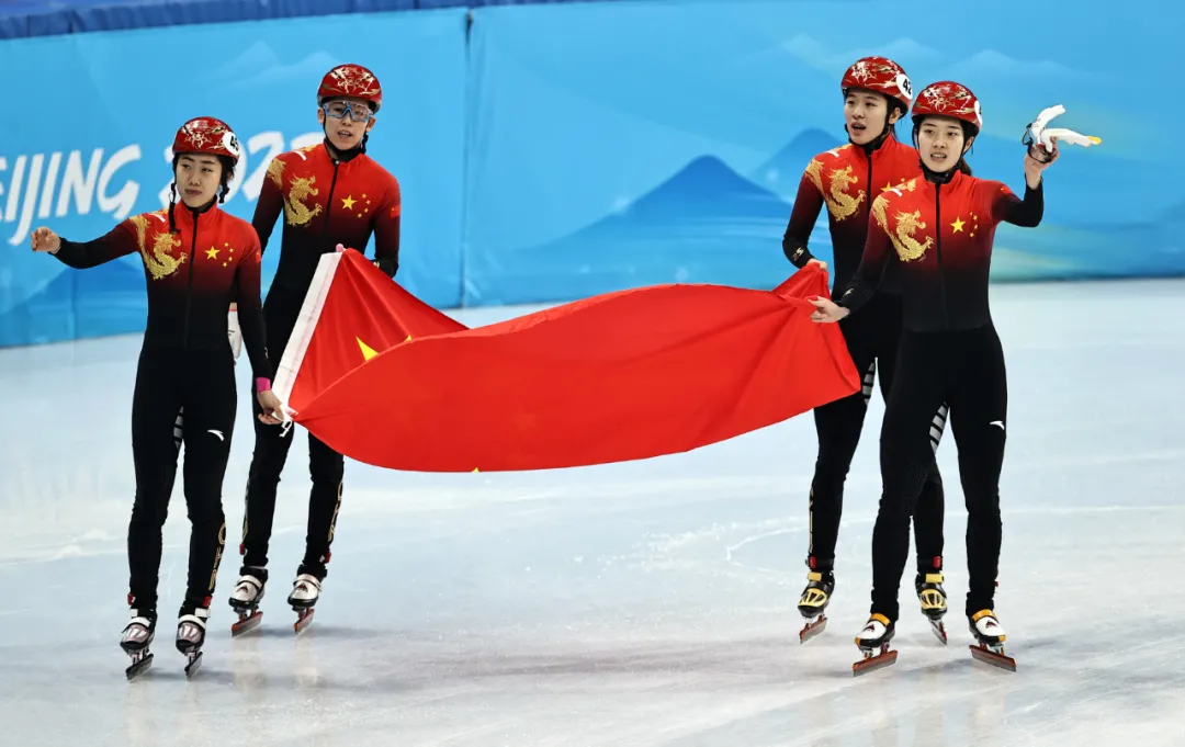 短道速滑女子3000米接力中国摘铜