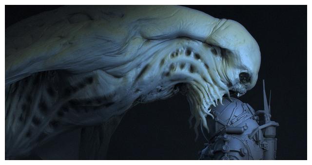 《深海异兽》曝怪兽概念图和第二版结局,超级怪兽差点长成螃蟹