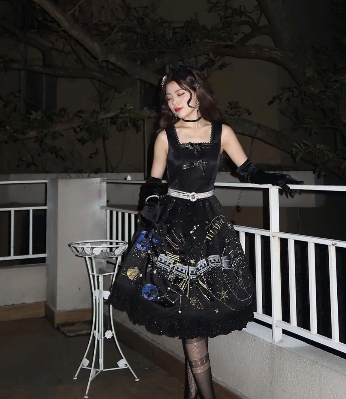 洛丽塔圈子带火了丝袜潮复古洋气太迷人lo娘穿上是真美