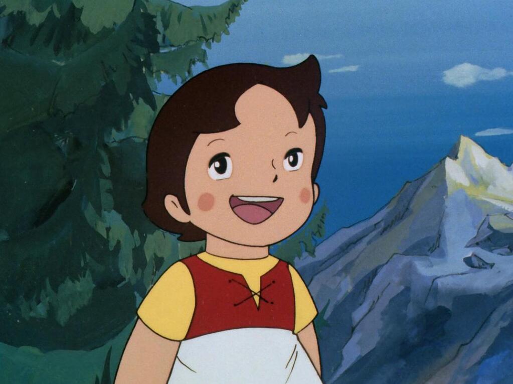 阿尔卑斯山上的少女海蒂充满温馨和家庭亲情的世界通用作品