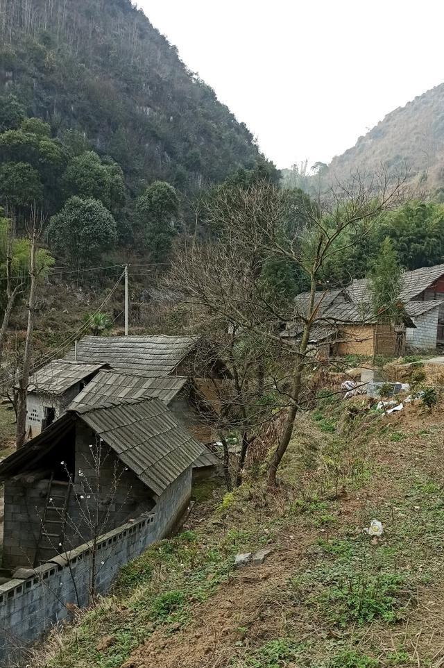 古村落,醉美贵州,实拍大方县石花树村老房子