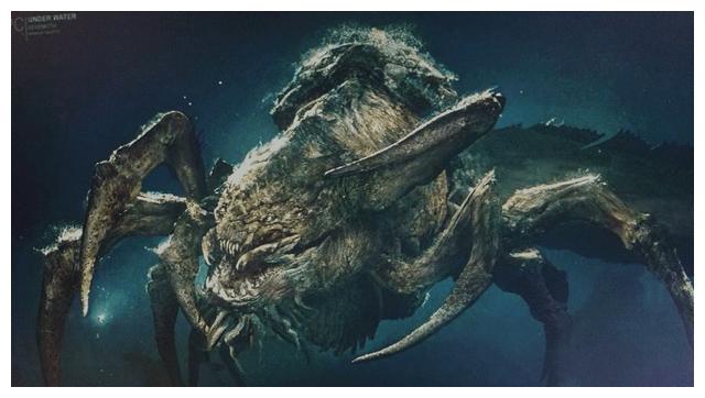 《深海异兽》曝怪兽概念图和第二版结局,超级怪兽差点长成螃蟹