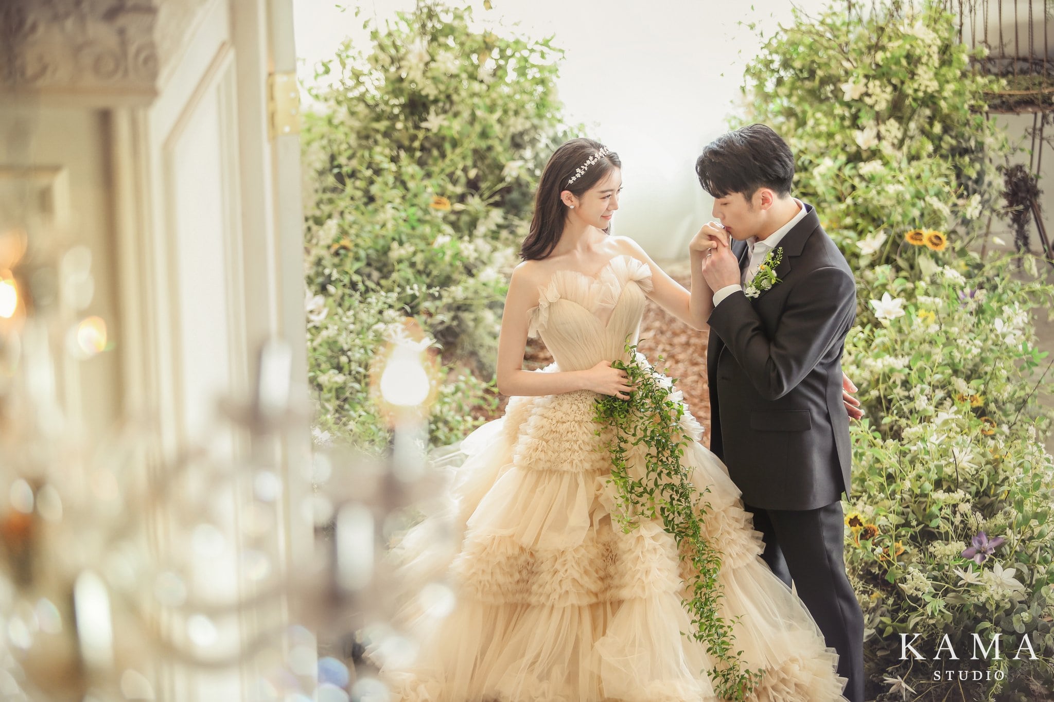 禹惠林和申敏哲结婚 在私人婚礼上结为夫妻