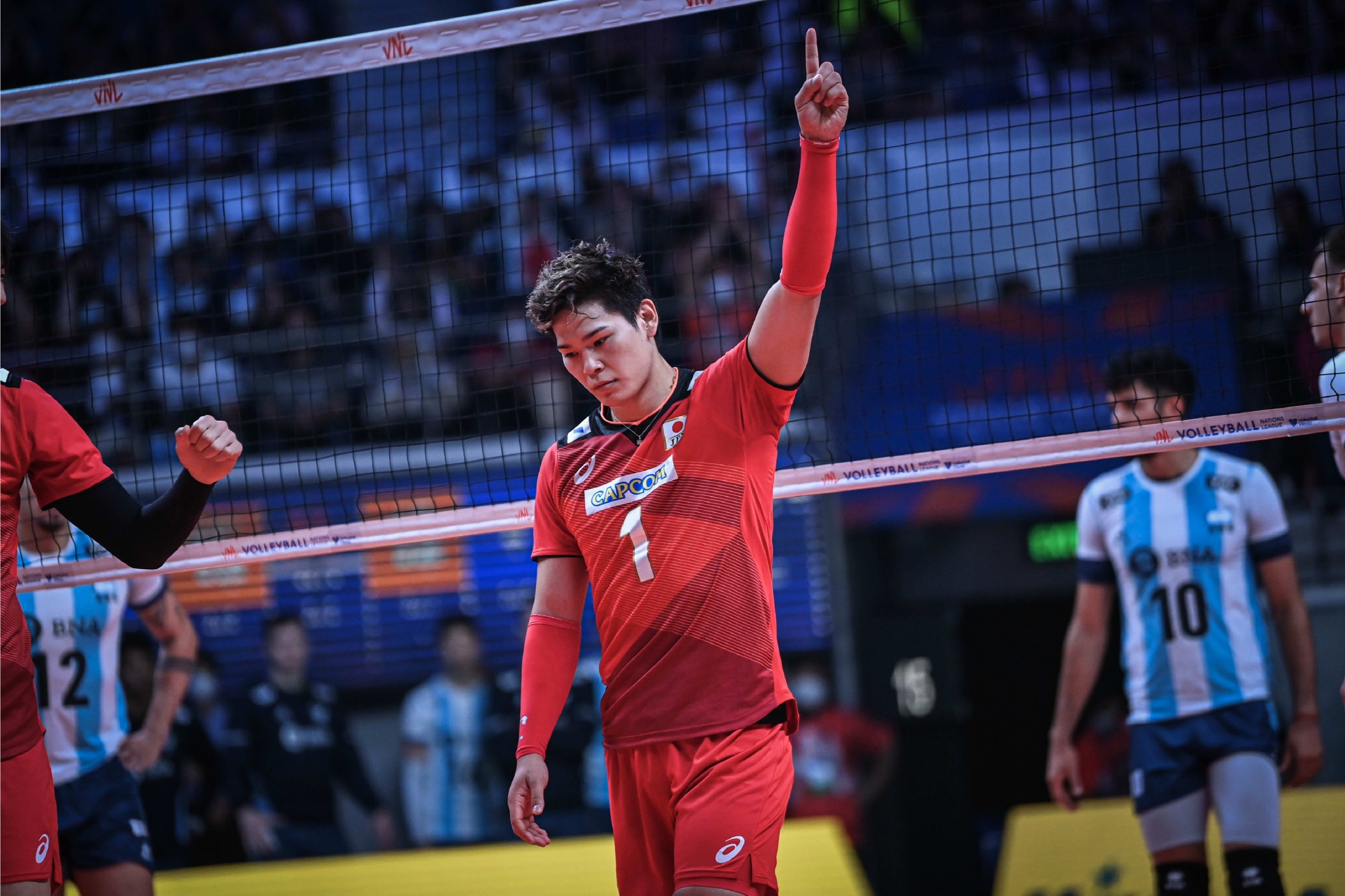 世界男排联赛日本31阿根廷技术统计小怪兽西田有志风骚全场