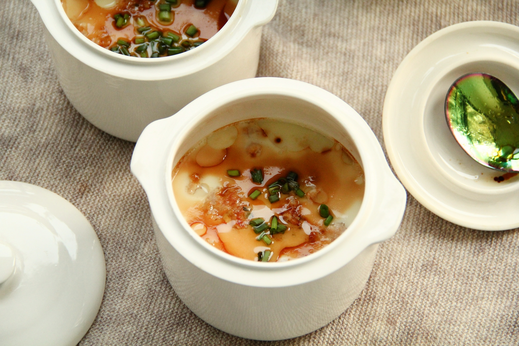 家常肉末蒸蛋,做法简单,鲜美可口,老人孩子都能吃