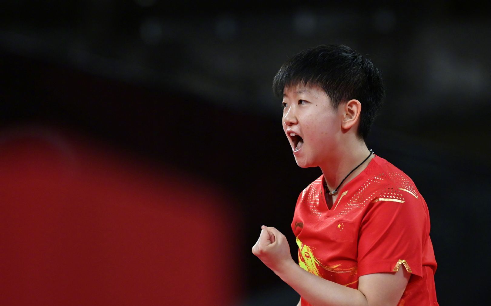 日乒天才少女和服装伊藤美诚赞美孙颖莎很多肌肉很想击败国乒