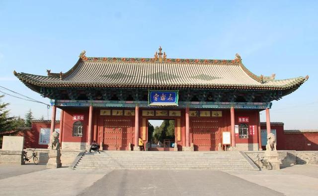 山西永乐宫:堪称中国壁画的宝库,十分珍贵