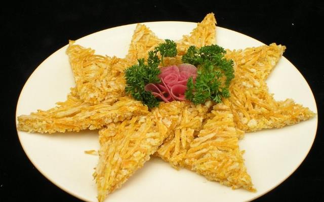 脆皮南瓜烙这是我吃过南瓜菜里面最好吃的