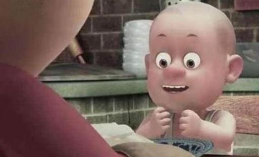 熊出没:光头强的妈妈是个大美人,她露脸的时候,你发现了没