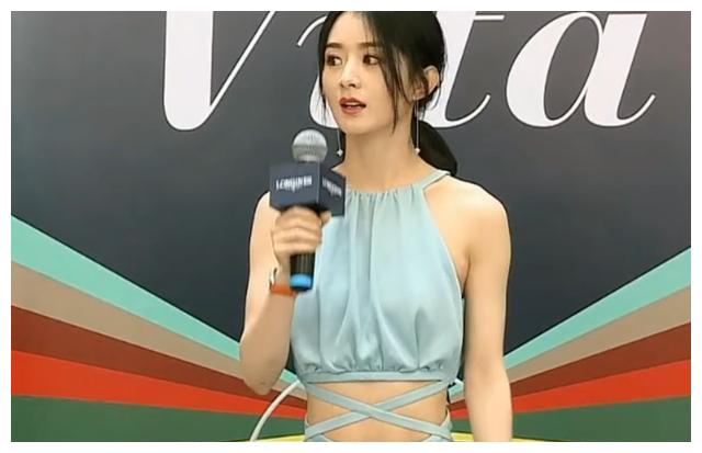 赵丽颖产后挑战"露脐装",当全身入镜那一刻,这哪像刚生过孩的