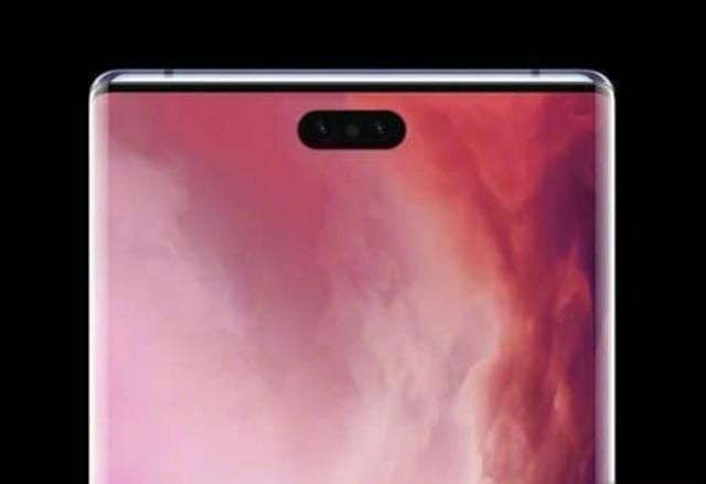 华为mate40pro渲染图曝光居中挖孔药丸屏设计非刘海屏