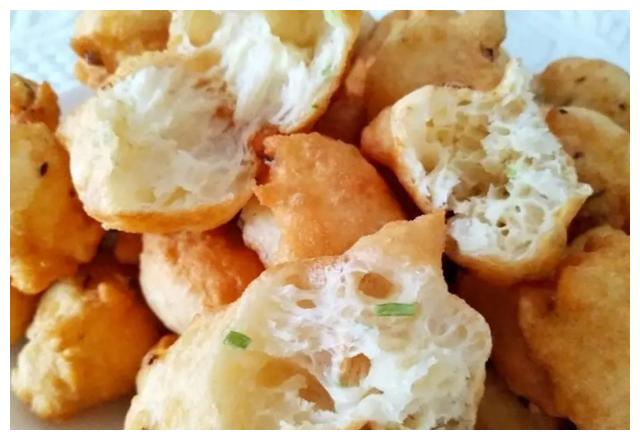 葱香酥面疙瘩,不揉面不擀面,传统面食独特做法,一点也不吸油