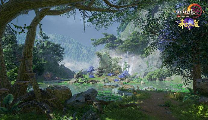 《剑网3》奉天证道万花谷,七秀坊画面公开