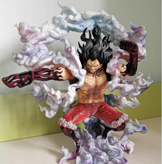 海贼王:路飞四挡蛇人形态手办超帅气!弹跳人1000元诚不欺我