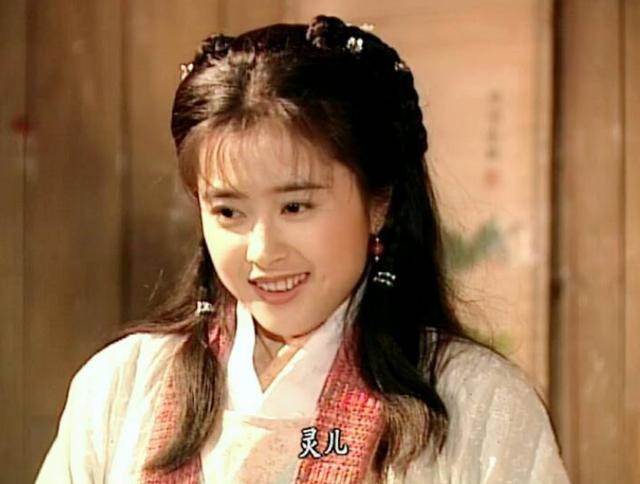 1996 年版《天龙八部》的钟灵不得不说她非常适合演这种不谙世事的