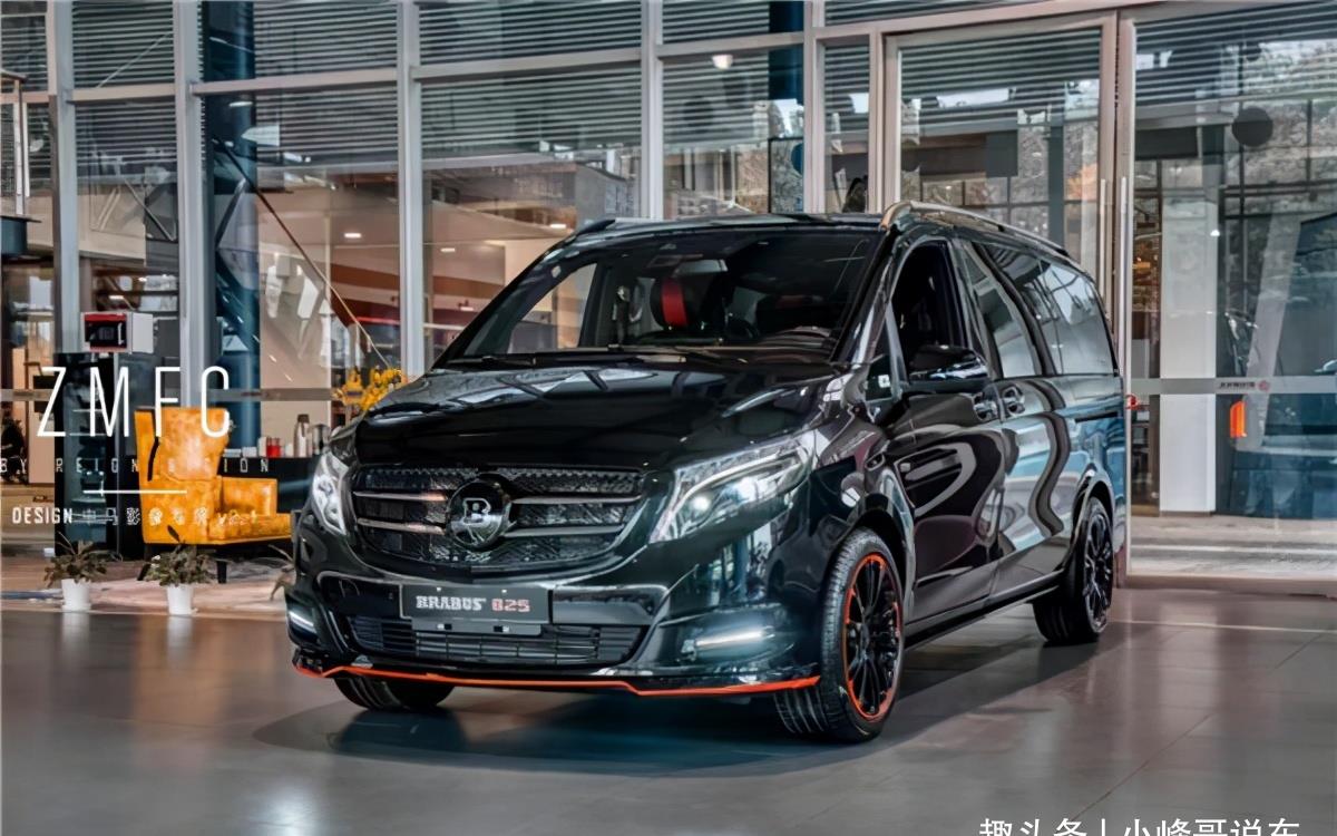 巴博斯b25商务车定制奔驰七座商务车运动感十足不错的选择