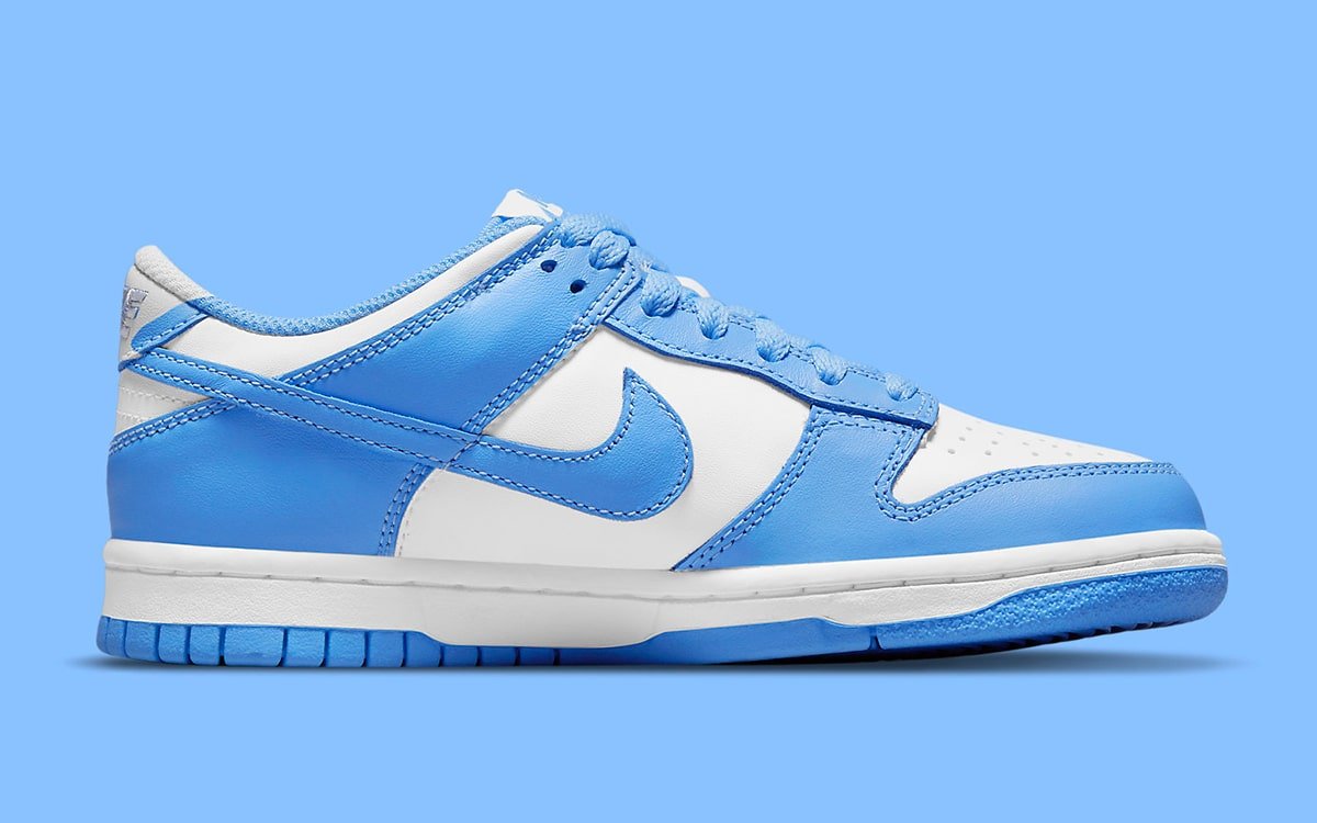 经典北卡加持,nike dunk low university blue 发售信息曝光!