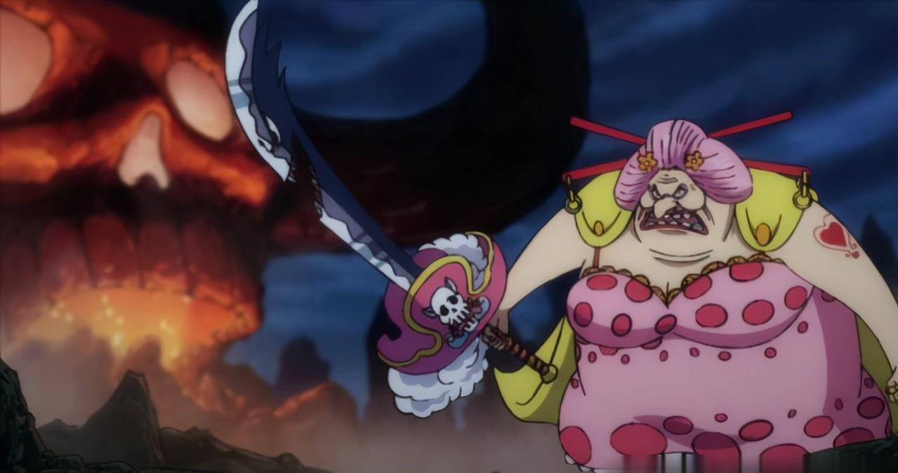 海贼王:凯多与大妈的对战谁更强?霸王色对碰,三灾直接汗颜