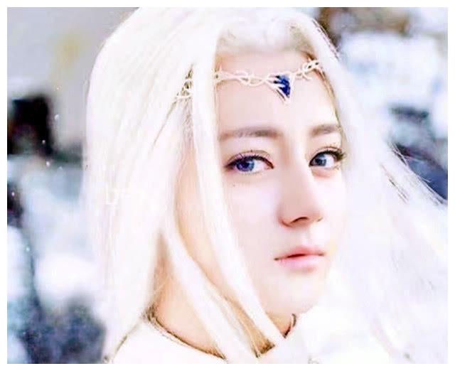 白发测试颜值?等级热巴b!等级赵丽颖a