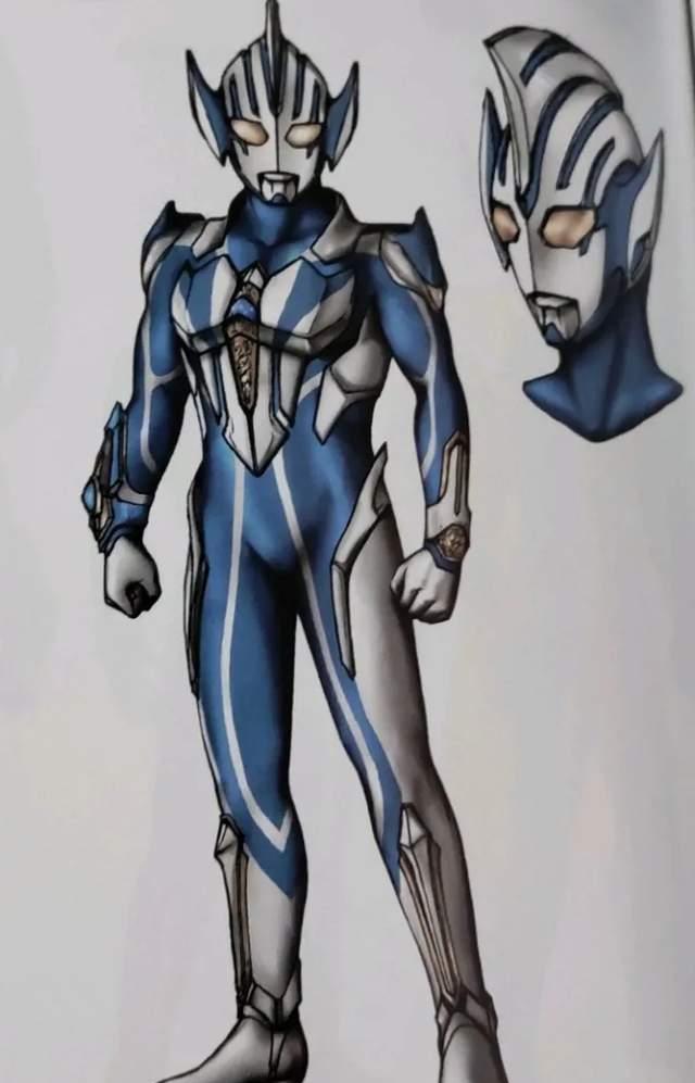 第二位蓝色奥特曼是阿古茹的废案,如果阿古茹奥特曼真的是这种形象